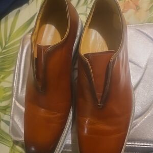Maison Forte Avalon Wholecut Slip-On (Men) 11.5.Oxford In Cognac.